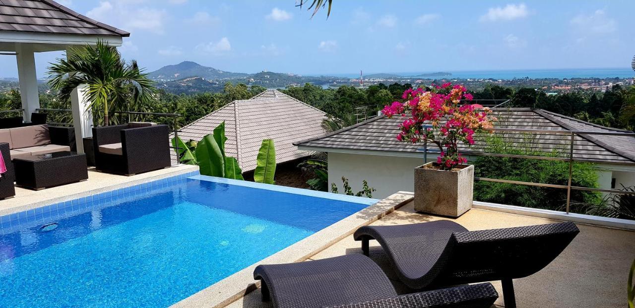 Villa Paradise, Pool And Sea View Чавенг Экстерьер фото