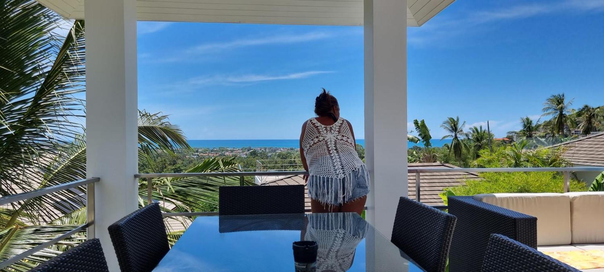 Villa Paradise, Pool And Sea View Чавенг Экстерьер фото