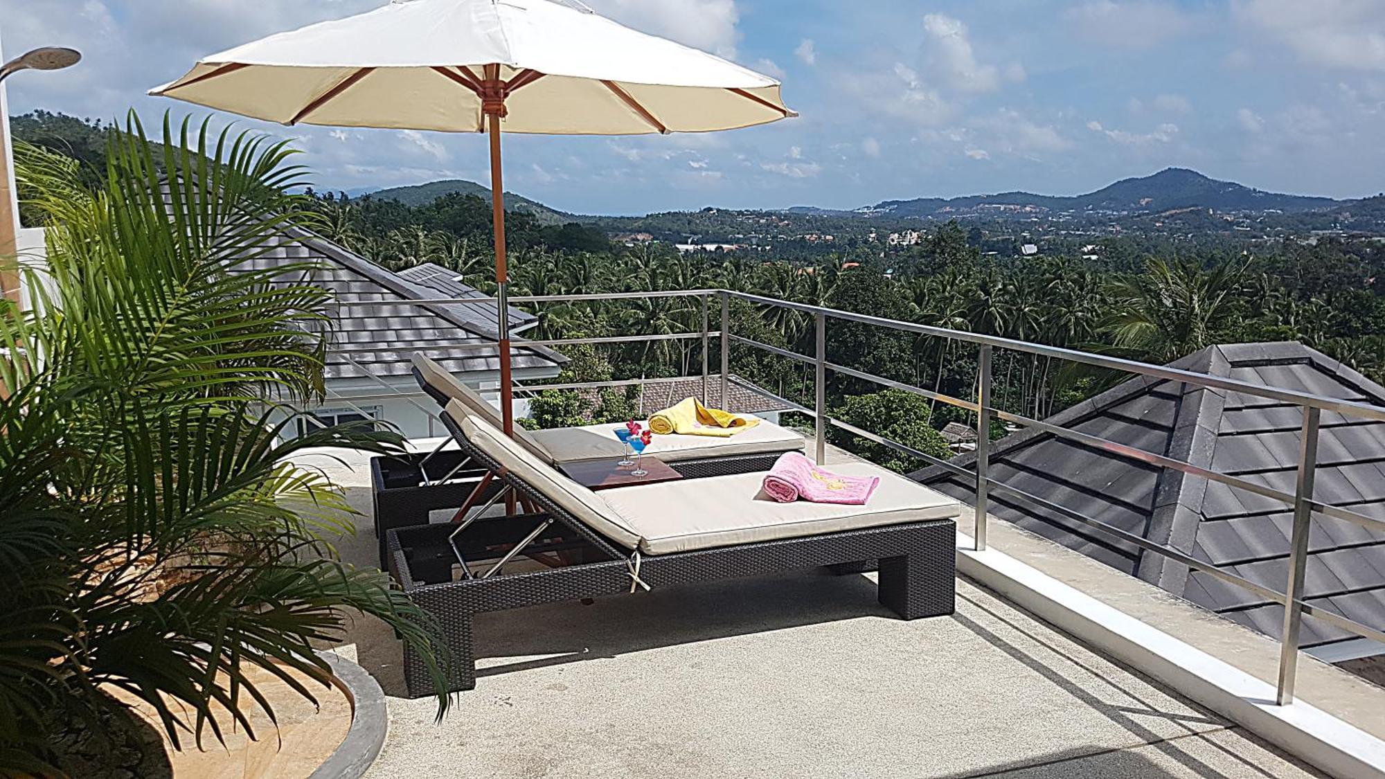 Villa Paradise, Pool And Sea View Чавенг Экстерьер фото